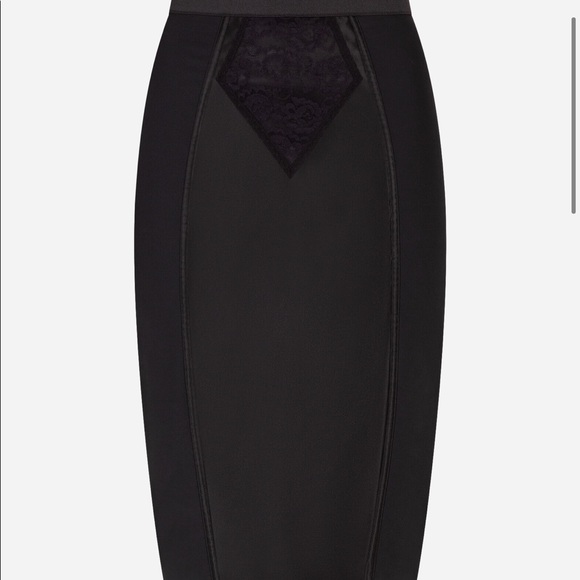 Dolce and Gabbana lingerie style pencil skirt - Picture 1 of 9